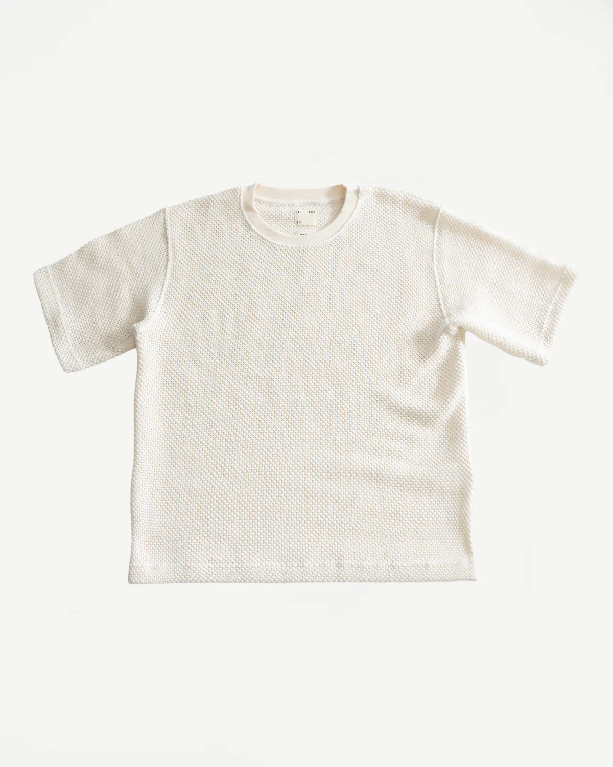 M-J-009B - Power T Trellis Cotton - Ecru