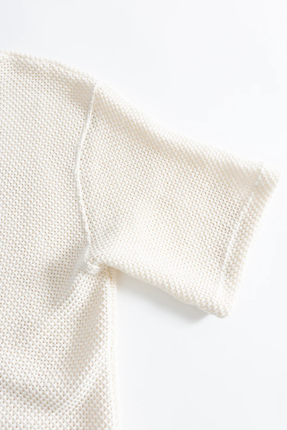 M-J-009B - Power T Trellis Cotton - Ecru - Image 3
