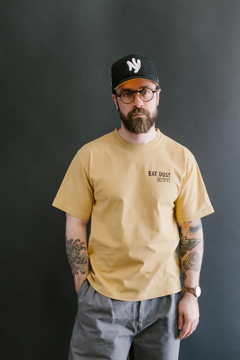 M-J-014 - Premier Basic T-Shirt Jersey - Honey - Image 9