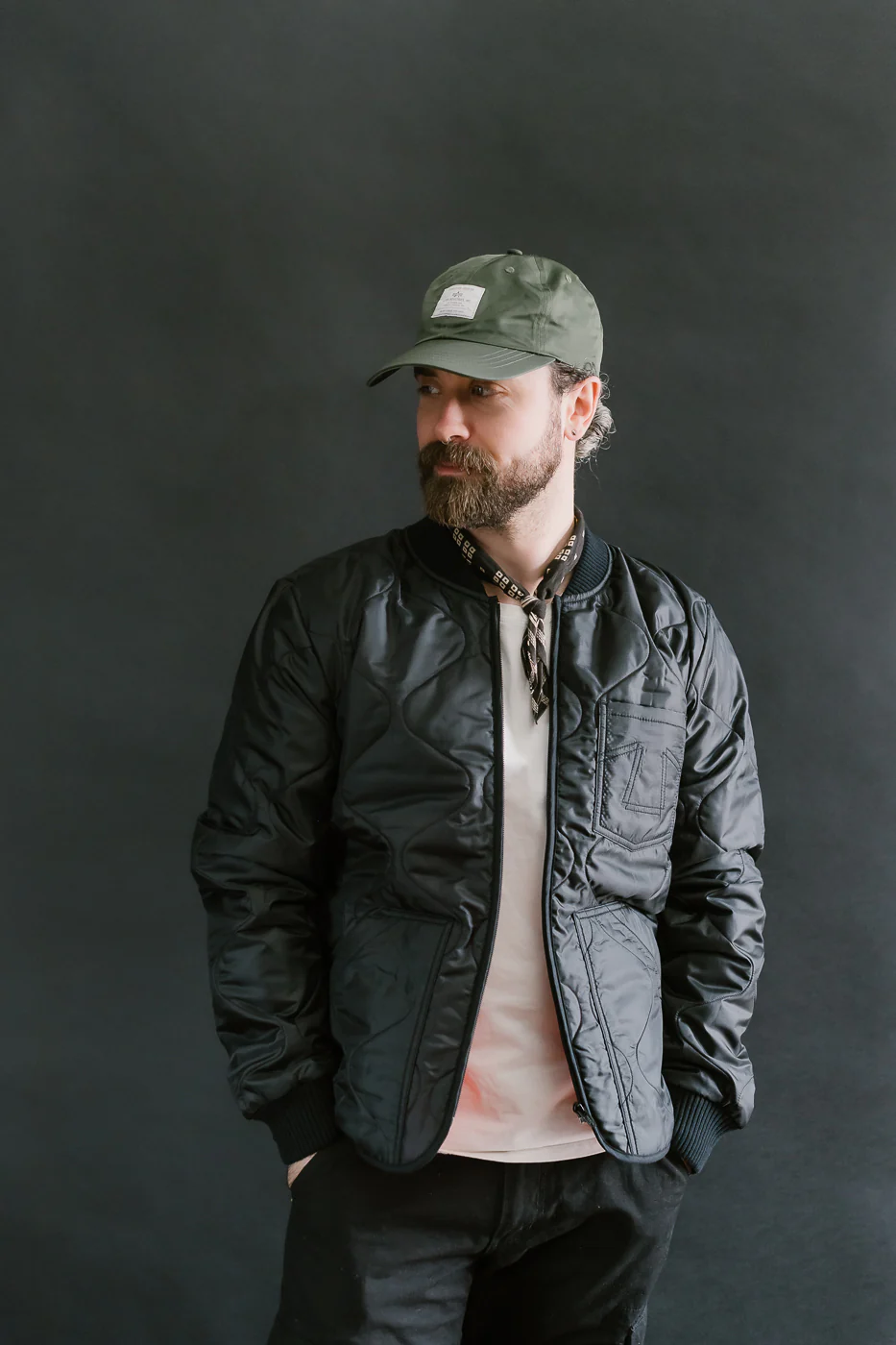 M-Z-A-NOS - Type 2 Frostbite Quilted Nylon Jacket - Black - Image 10