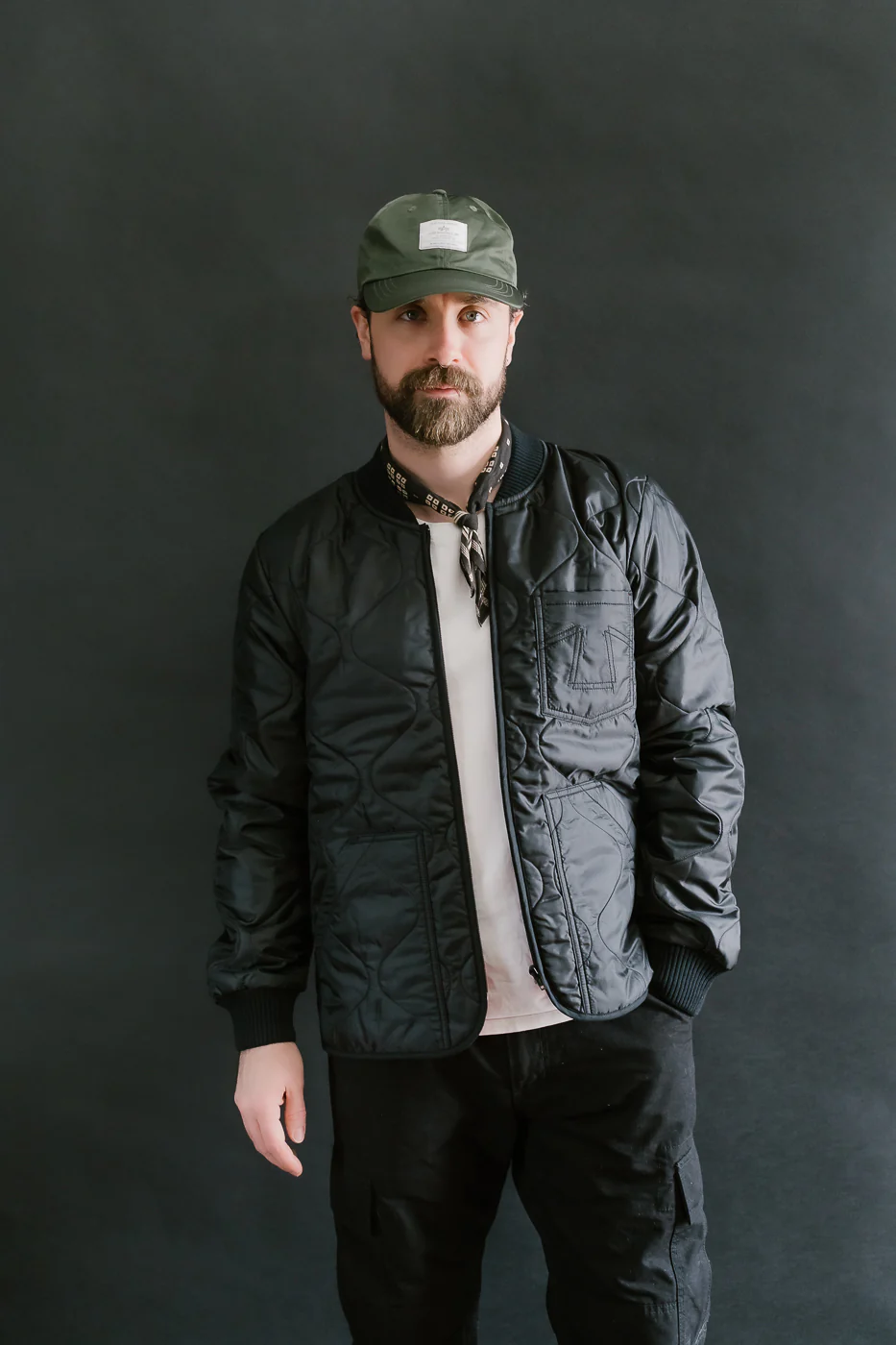 M-Z-A-NOS - Type 2 Frostbite Quilted Nylon Jacket - Black - Image 16
