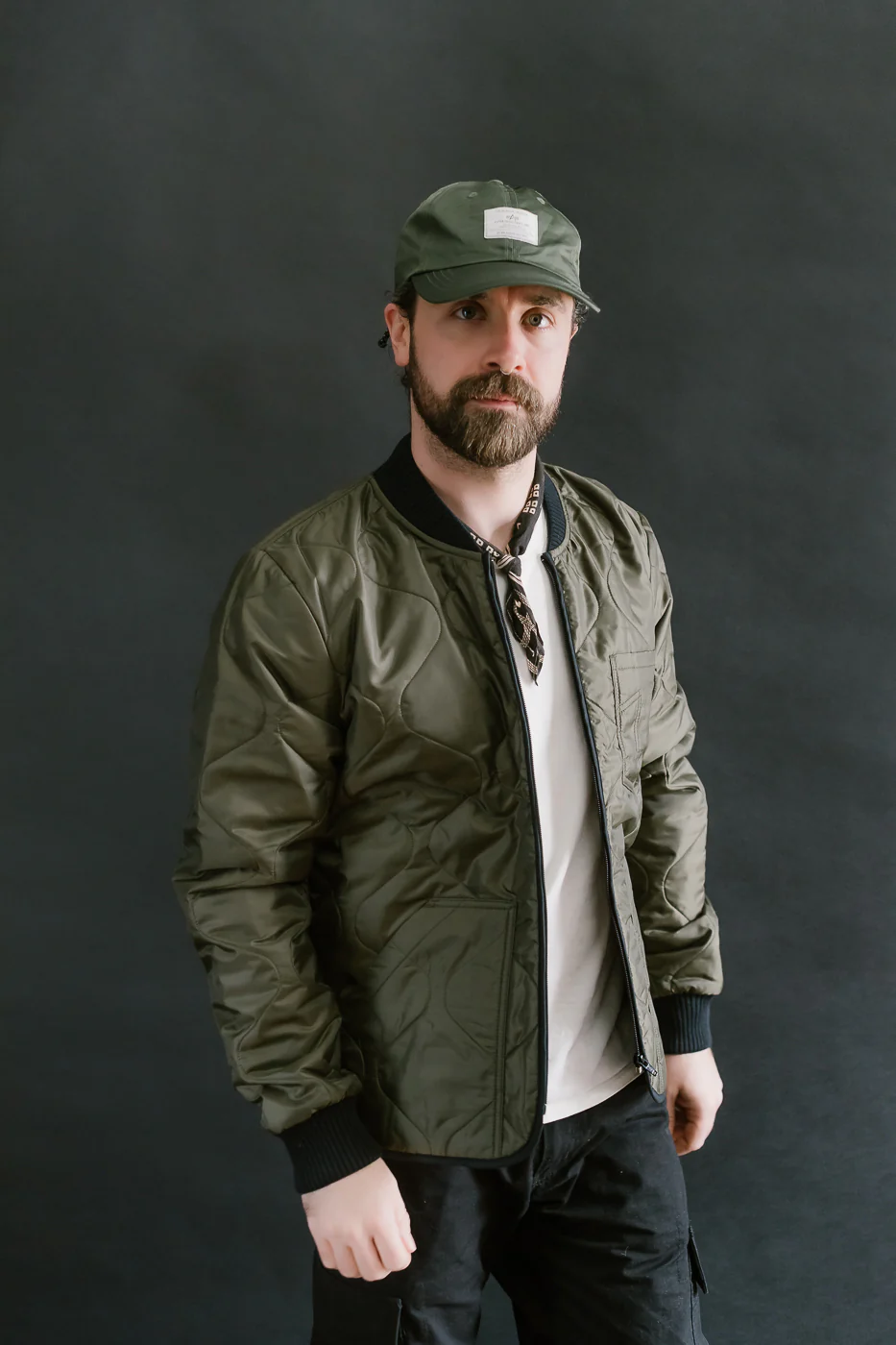 M-Z-A-NOS - Type 2 Frostbite Quilted Nylon Jacket - Khaki - Image 10