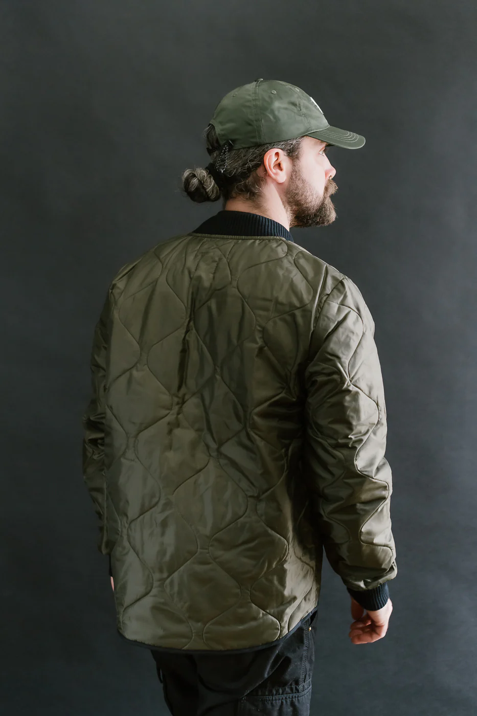 M-Z-A-NOS - Type 2 Frostbite Quilted Nylon Jacket - Khaki - Image 12
