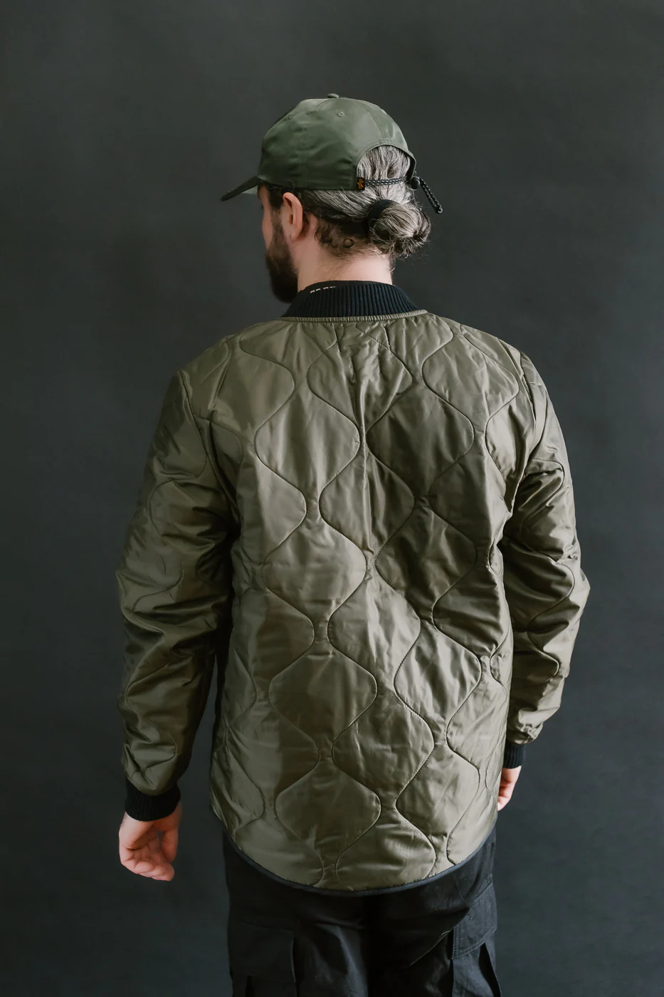 M-Z-A-NOS - Type 2 Frostbite Quilted Nylon Jacket - Khaki - Image 13
