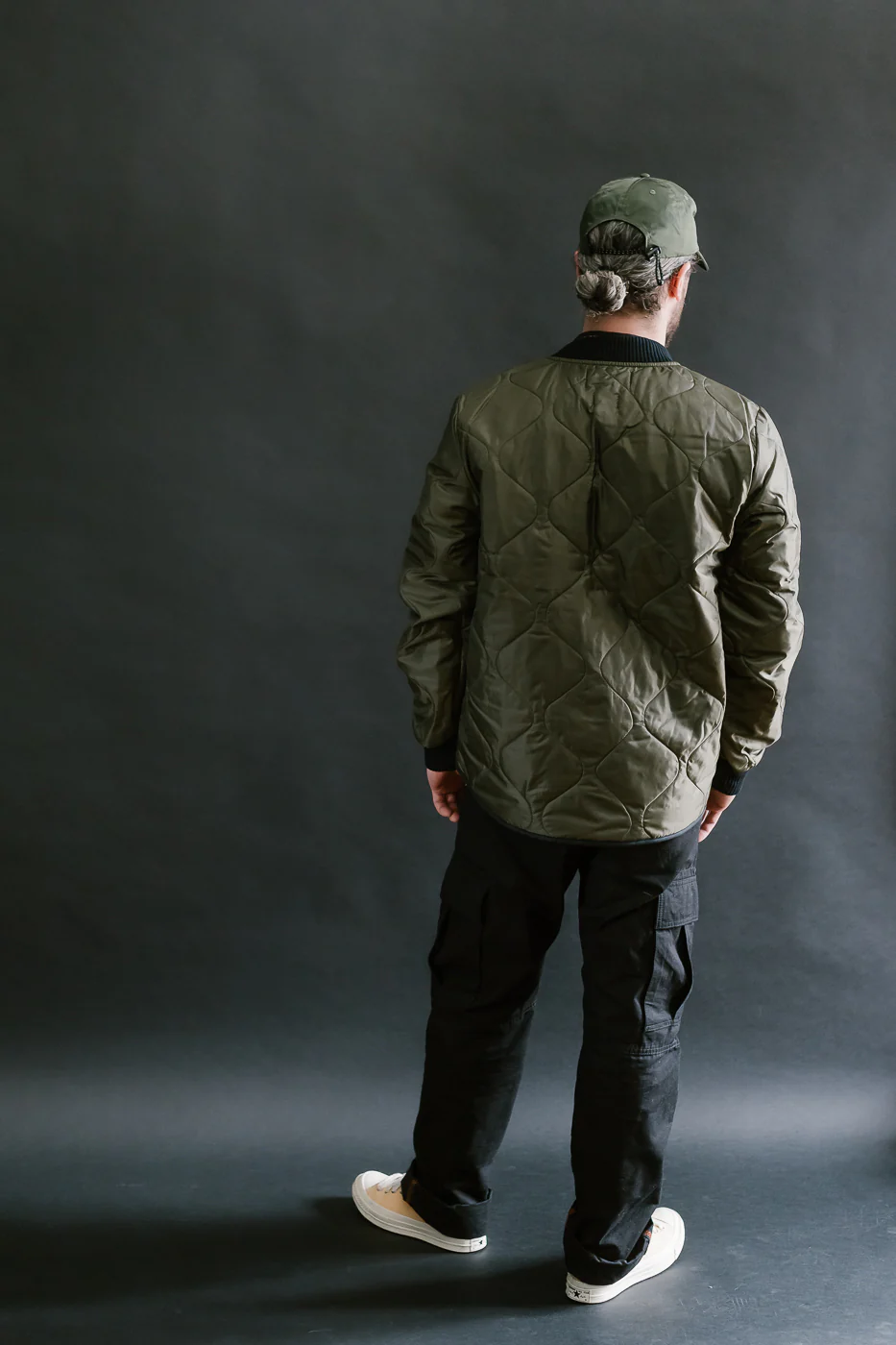 M-Z-A-NOS - Type 2 Frostbite Quilted Nylon Jacket - Khaki - Image 8