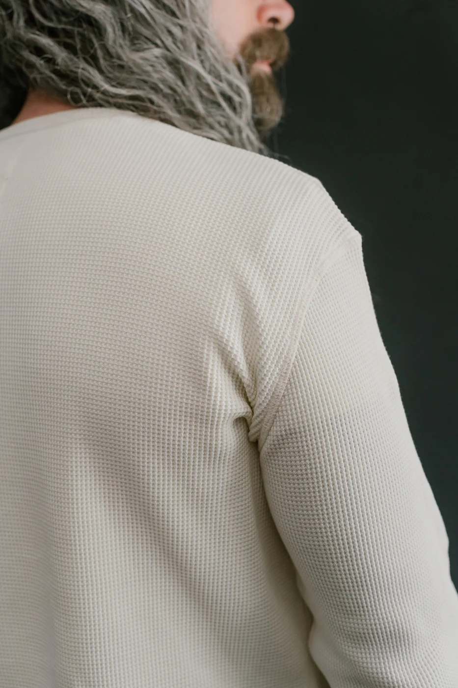 M-Z-J-NOS-008 - Thermo Waffle T Jersey - Off White - Image 18