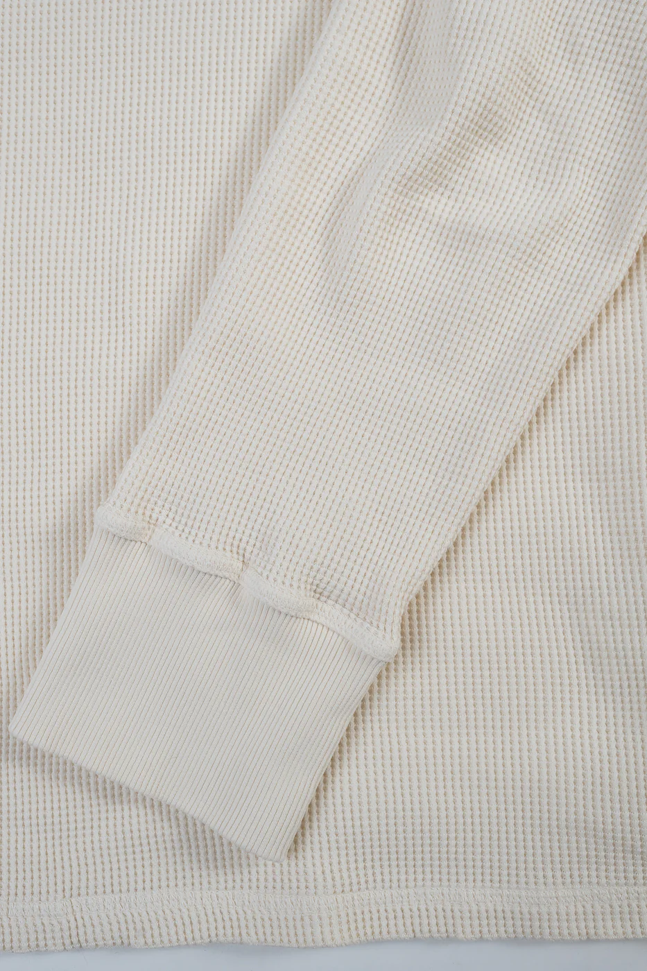 M-Z-J-NOS-008 - Thermo Waffle T Jersey - Off White - Image 3