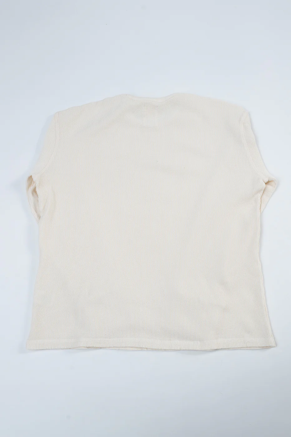 M-Z-J-NOS-008 - Thermo Waffle T Jersey - Off White - Image 4