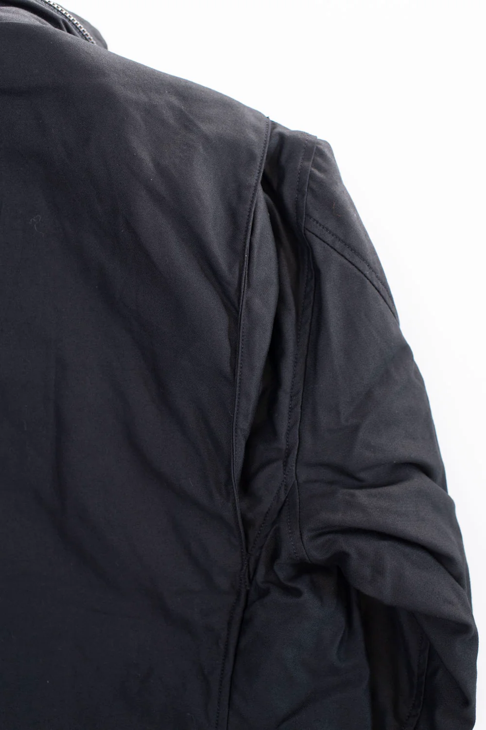 01-6065-61 - M65 Field Jacket Reverse Sateen - All Black - Image 6