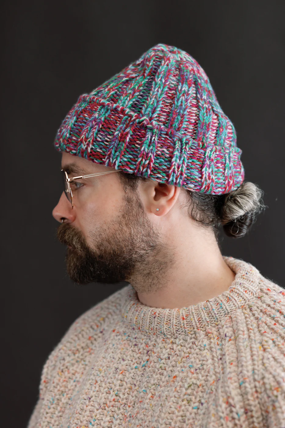 Marled Fantasies Hat - Astro Mix - Image 5