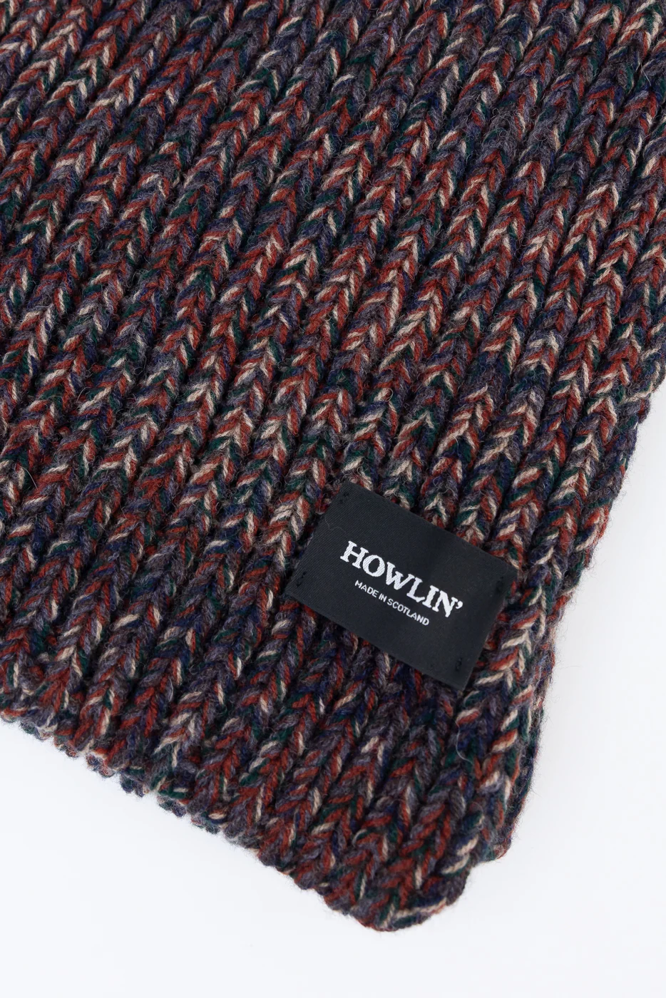 Marled Fantasies Scarf - Navy Mix - Image 2