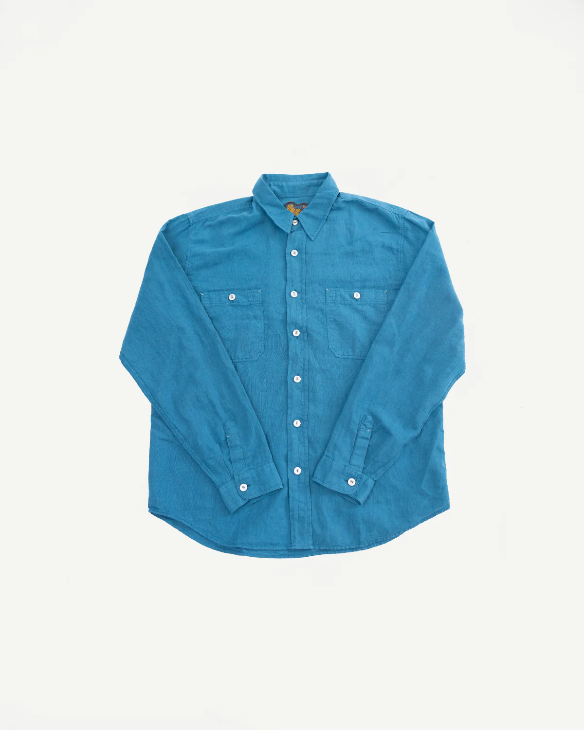 McAllen Shirt Mill Scale Canvas - Ocean Blue