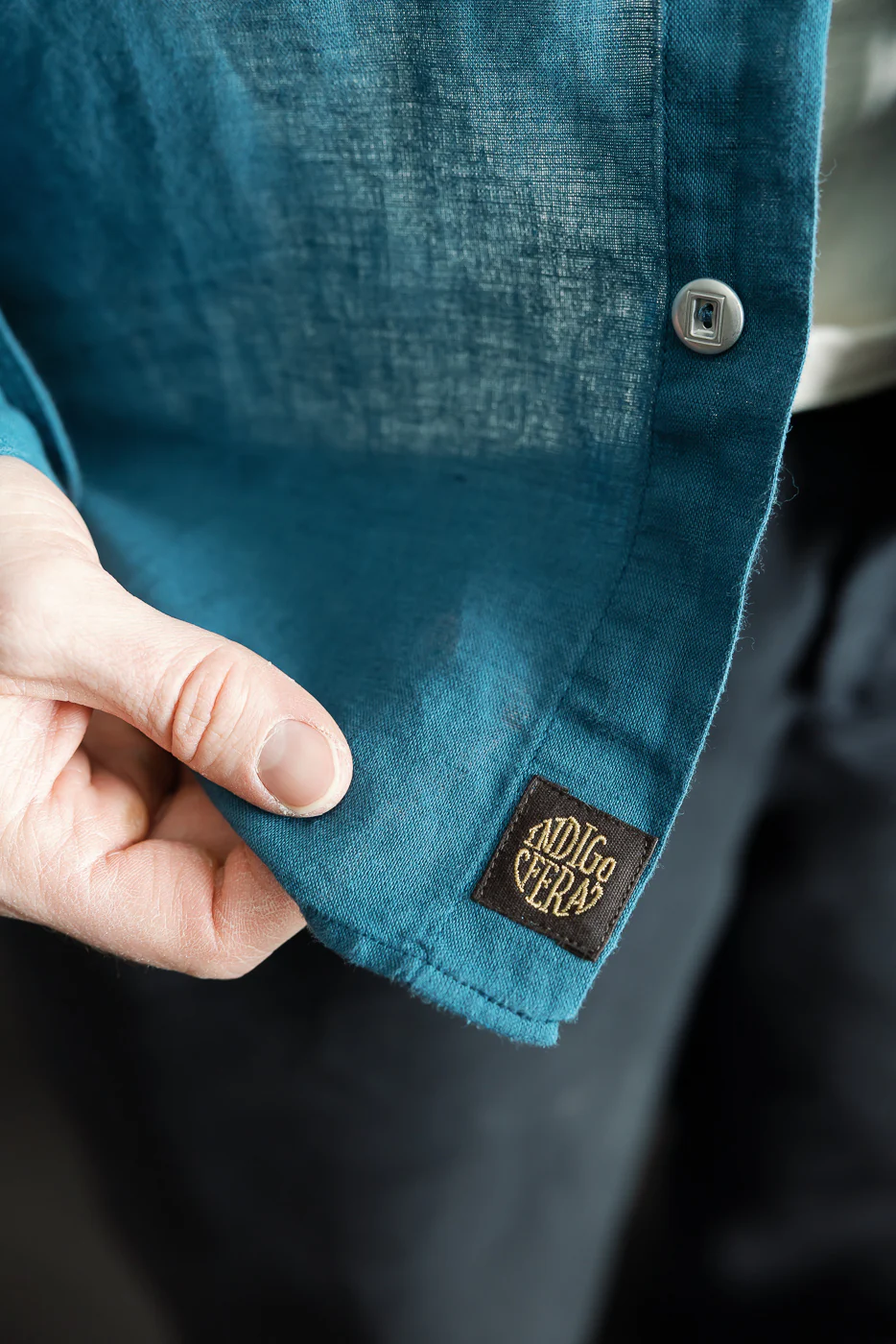 McAllen Shirt Mill Scale Canvas - Ocean Blue - Image 22