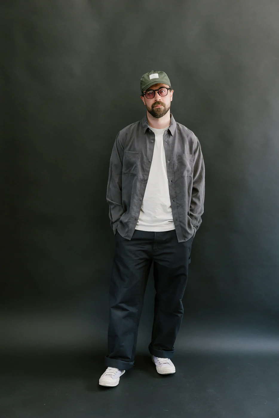 Mechanic Shirt Lyocell - Charcoal - Image 7