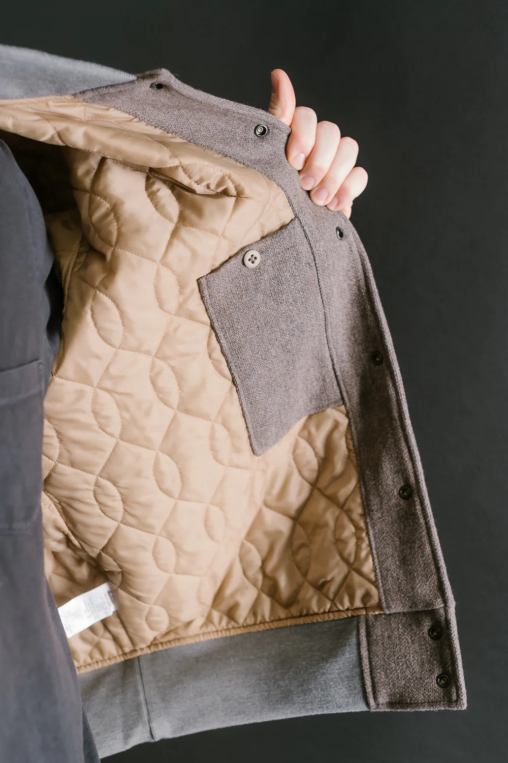 Melton Award Jacket - 38 Sepia - Image 20