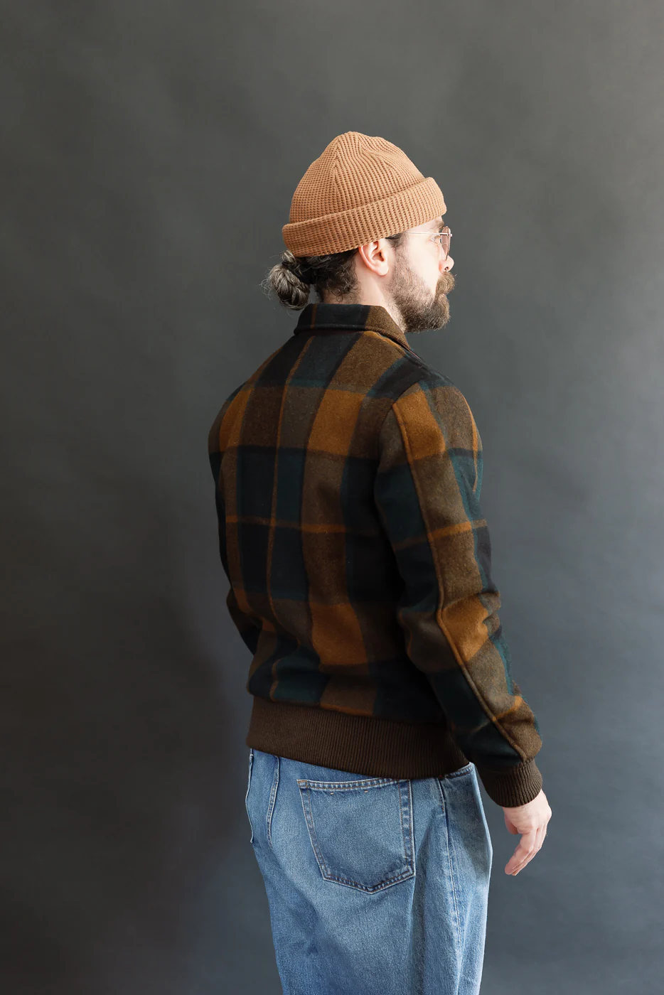 Melton Wool Weekender Jacket - Oregon Plaid - Image 12