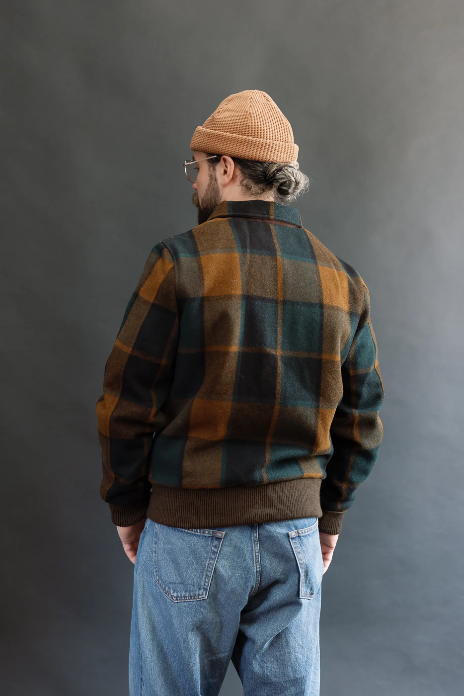 Melton Wool Weekender Jacket - Oregon Plaid - Image 13