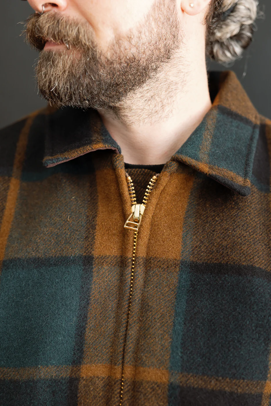 Melton Wool Weekender Jacket - Oregon Plaid - Image 16