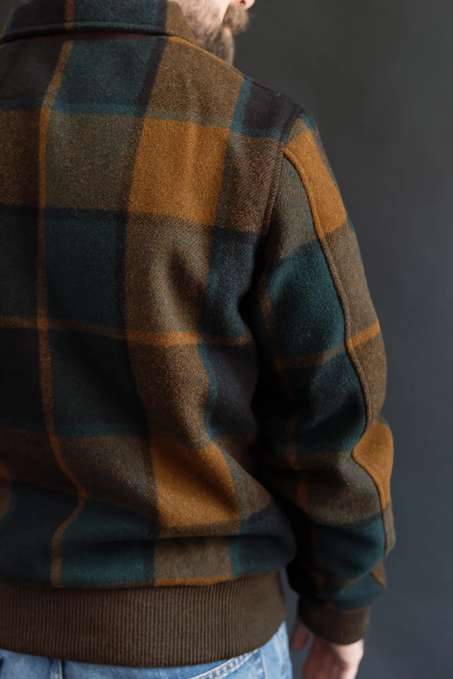 Melton Wool Weekender Jacket - Oregon Plaid - Image 21