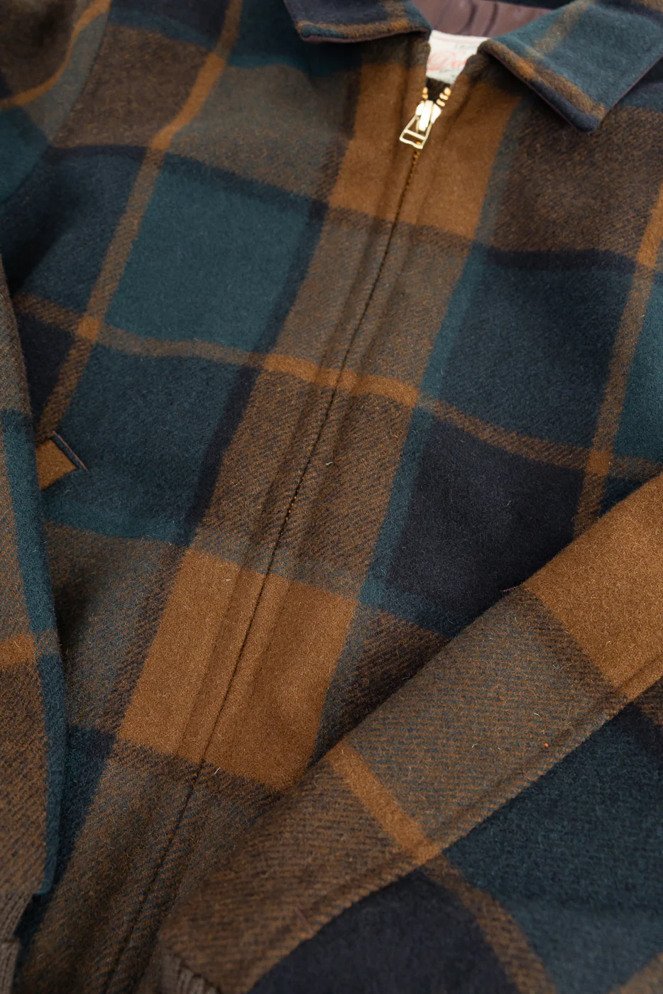 Melton Wool Weekender Jacket - Oregon Plaid - Image 4