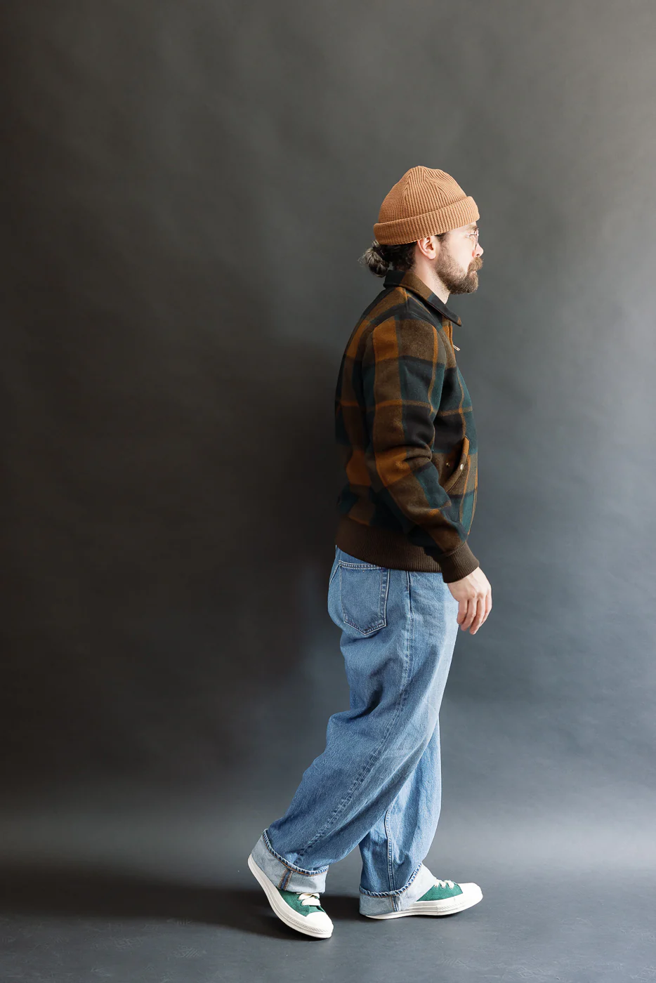 Melton Wool Weekender Jacket - Oregon Plaid - Image 8