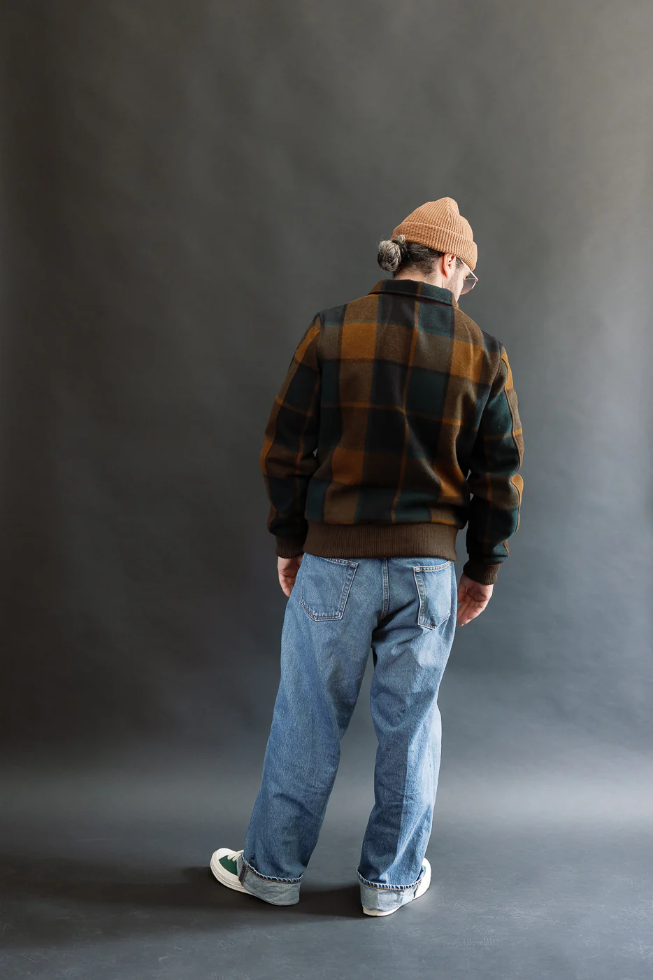 Melton Wool Weekender Jacket - Oregon Plaid - Image 9
