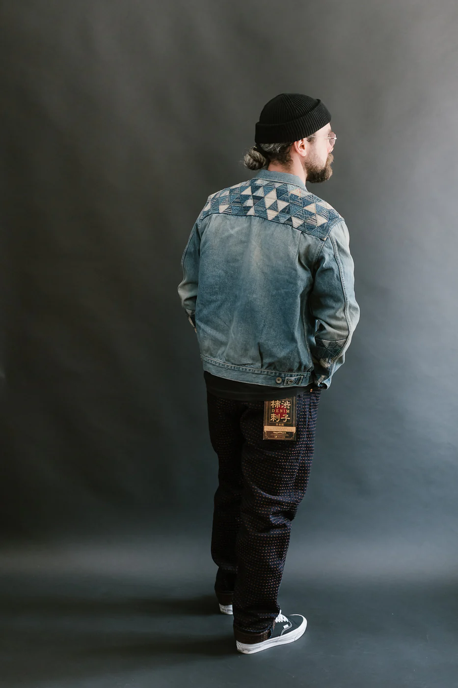 MSP-4000 - Tsugihagi Selvedge Denim Jacket - Used Indigo - Image 11