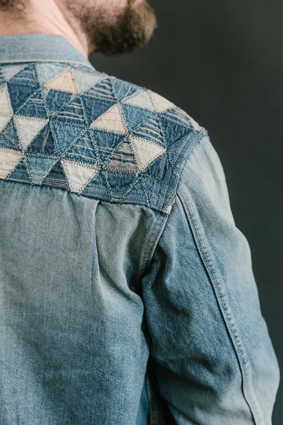 MSP-4000 - Tsugihagi Selvedge Denim Jacket - Used Indigo - Image 21