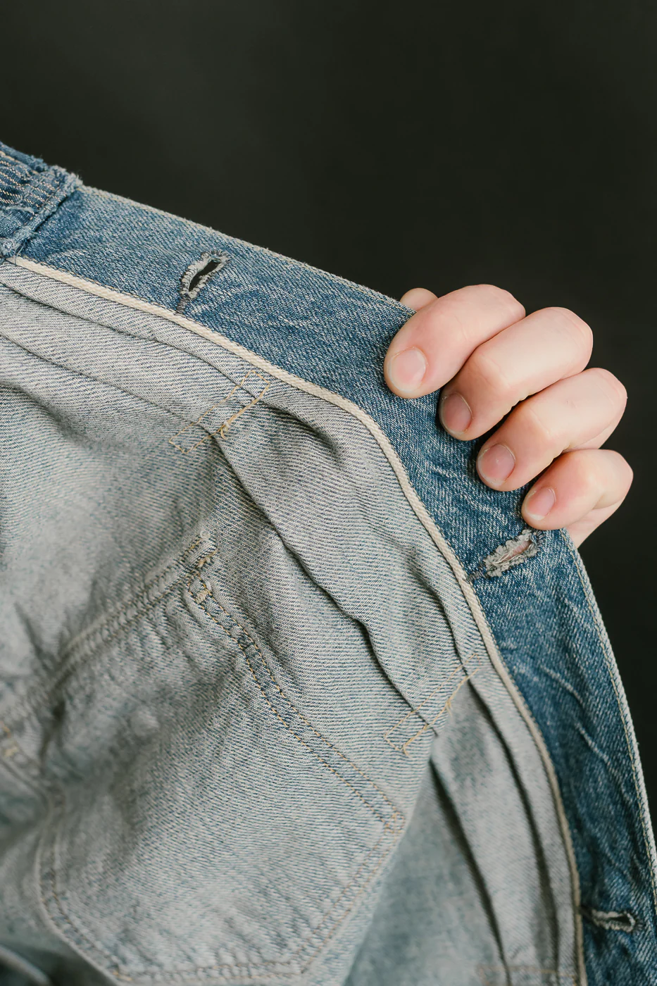MSP-4000 - Tsugihagi Selvedge Denim Jacket - Used Indigo - Image 23