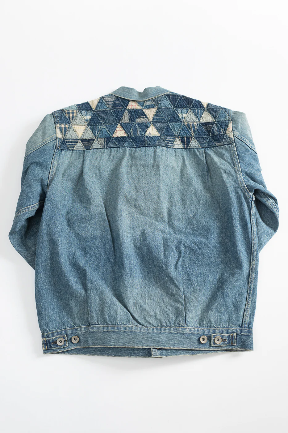 MSP-4000 - Tsugihagi Selvedge Denim Jacket - Used Indigo - Image 7