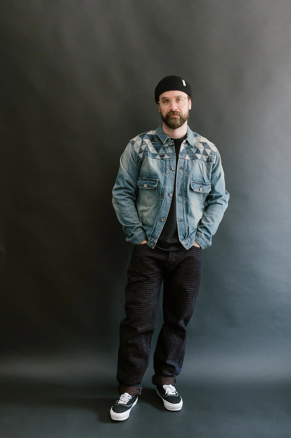MSP-4000 - Tsugihagi Selvedge Denim Jacket - Used Indigo - Image 9