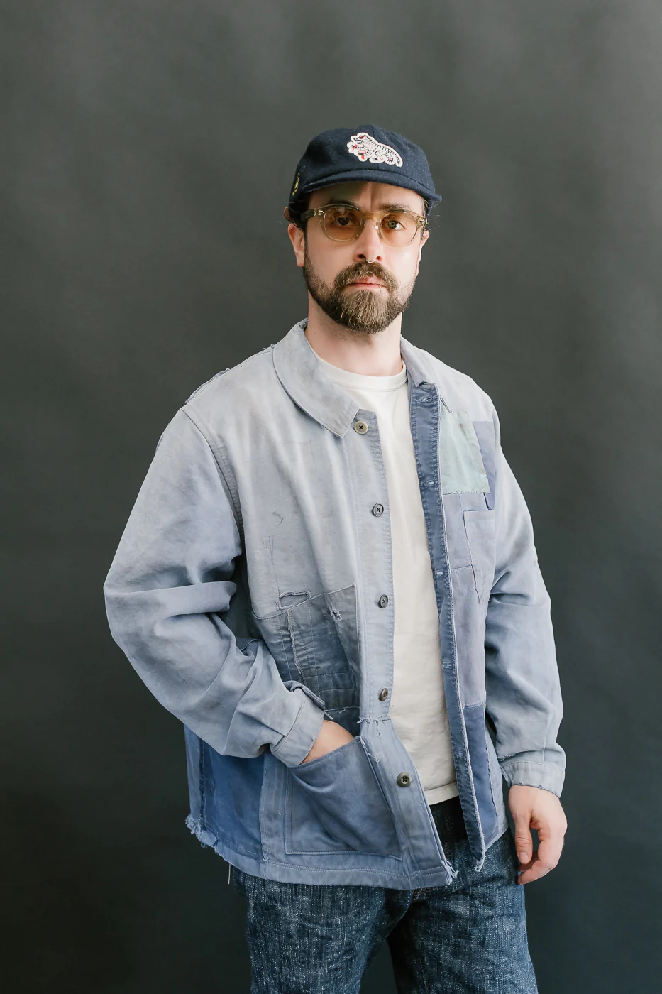 MSP-4010 - French Work Boro Jacket - Blue - Image 11