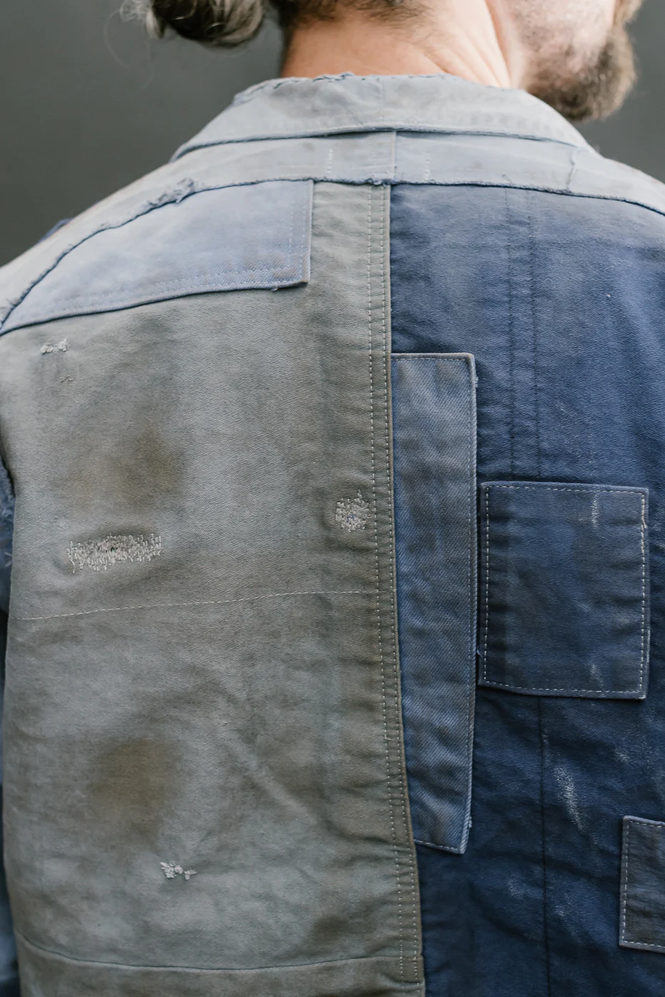 MSP-4010 - French Work Boro Jacket - Blue - Image 21