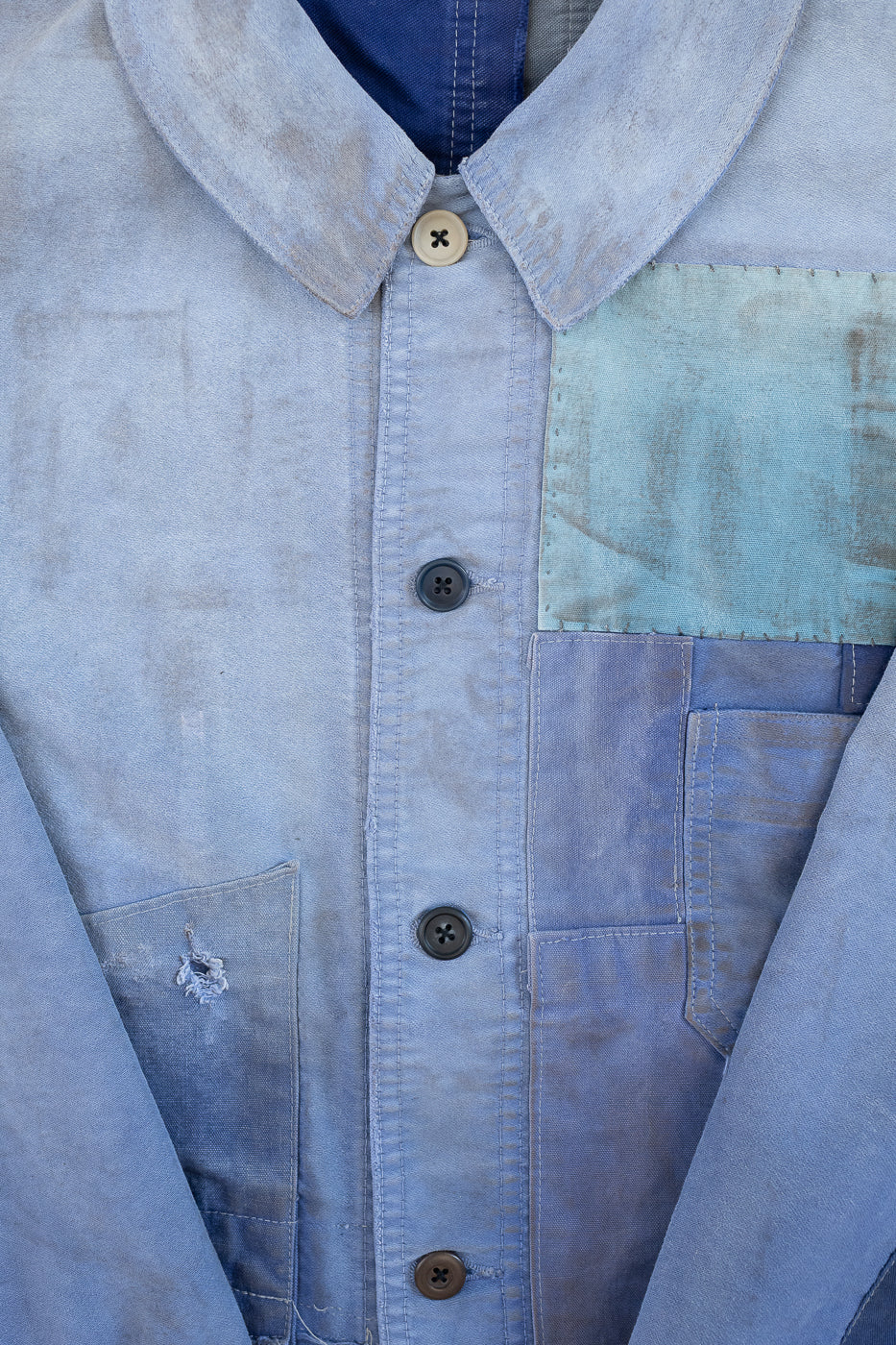MSP-4010 - French Work Boro Jacket - Blue - Image 3