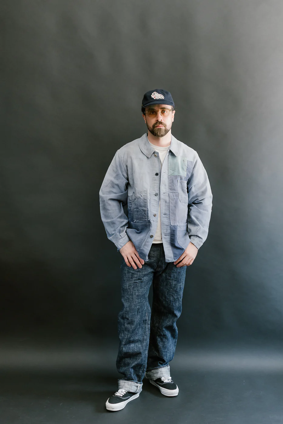 MSP-4010 - French Work Boro Jacket - Blue - Image 7