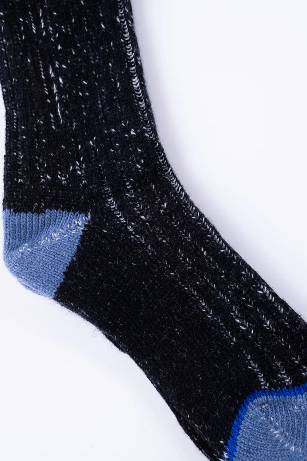 MW72.9902 - Extra Fine Merino Wool Socks - Deep Black, Nature - Image 2