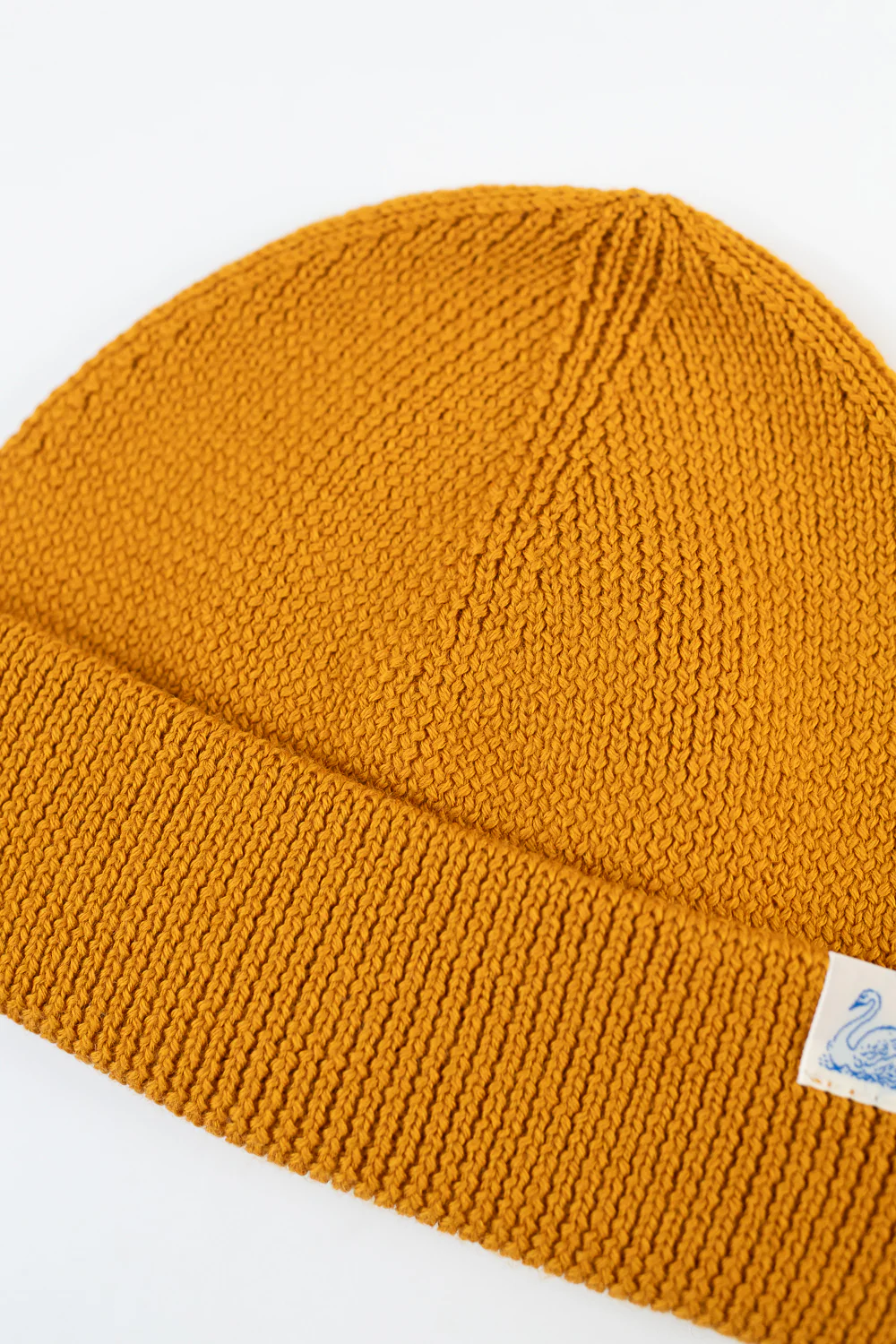 MWBN05.205 - Ribbed Structure Watch Cap Merino Wool  - Honey - Image 2