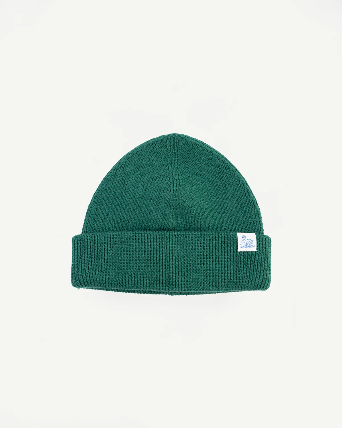 MWBN05.405 - Ribbed Structure Watch Cap Merino Wool - Moss Green