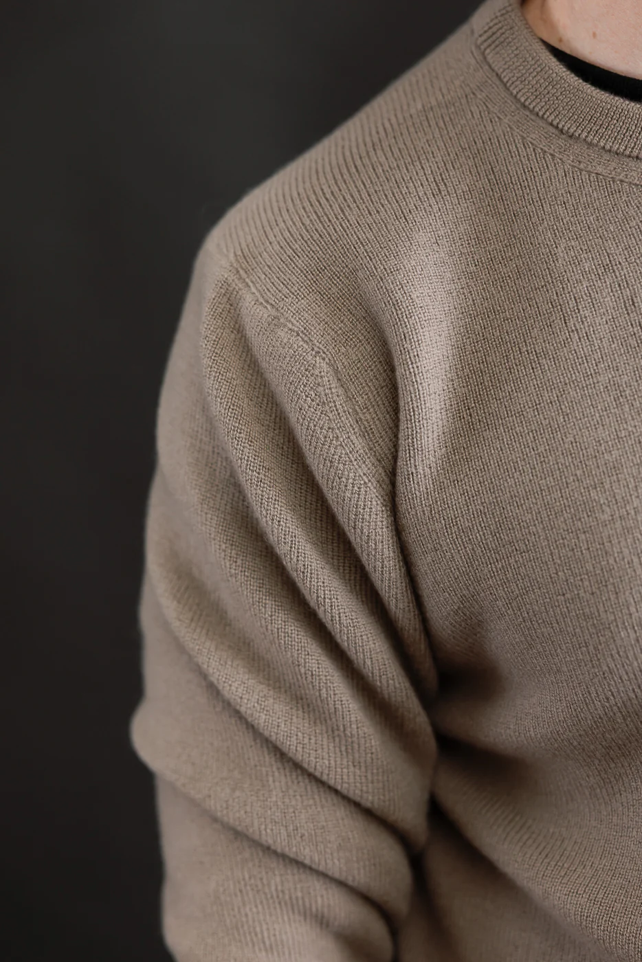 MWCC01.06 - Ribbed Structure Pullover Merino Wool - Grain - Image 18