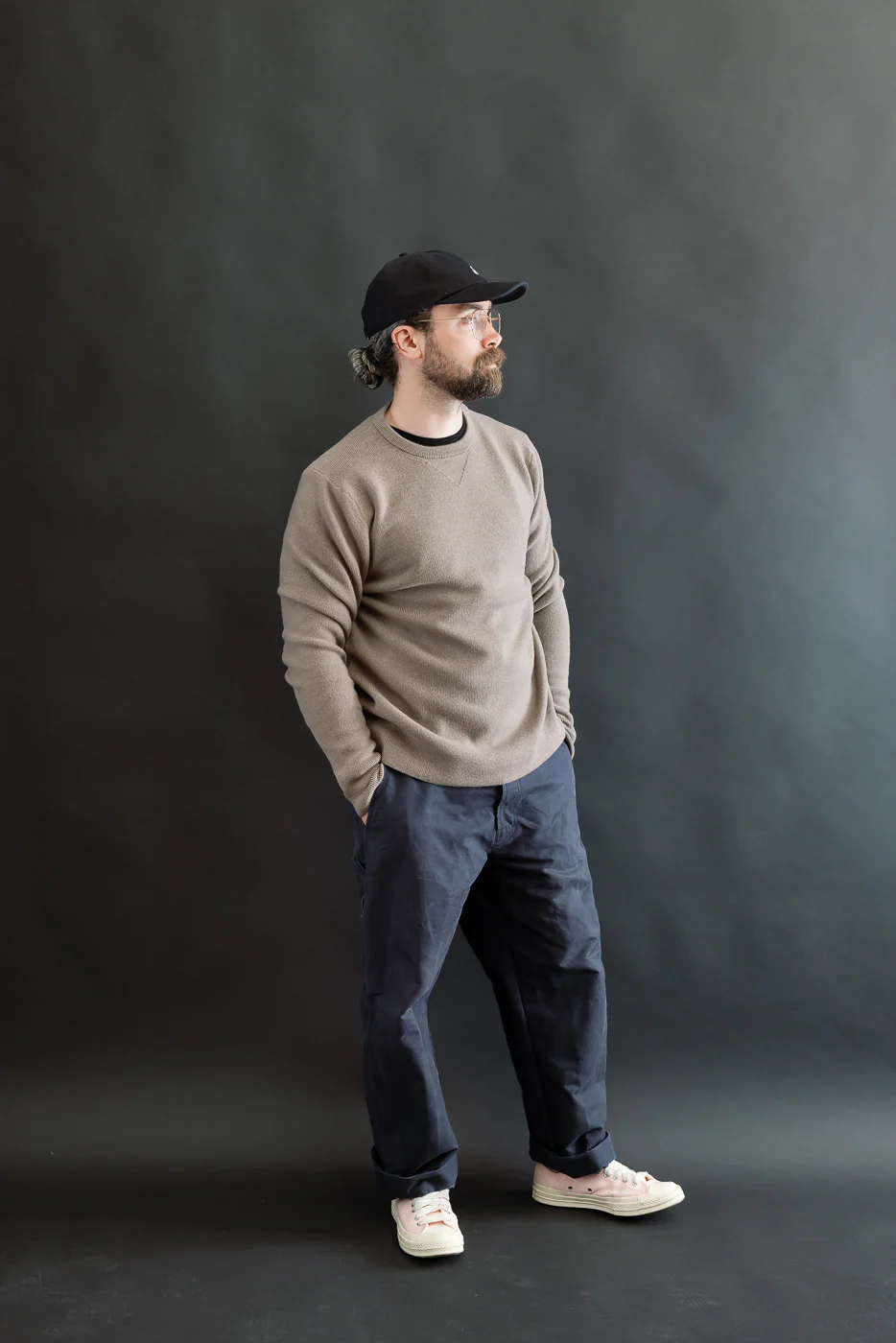 MWCC01.06 - Ribbed Structure Pullover Merino Wool - Grain - Image 7