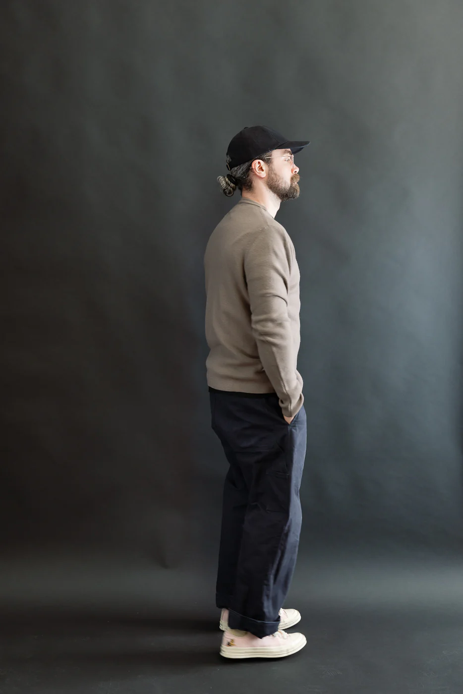 MWCC01.06 - Ribbed Structure Pullover Merino Wool - Grain - Image 8