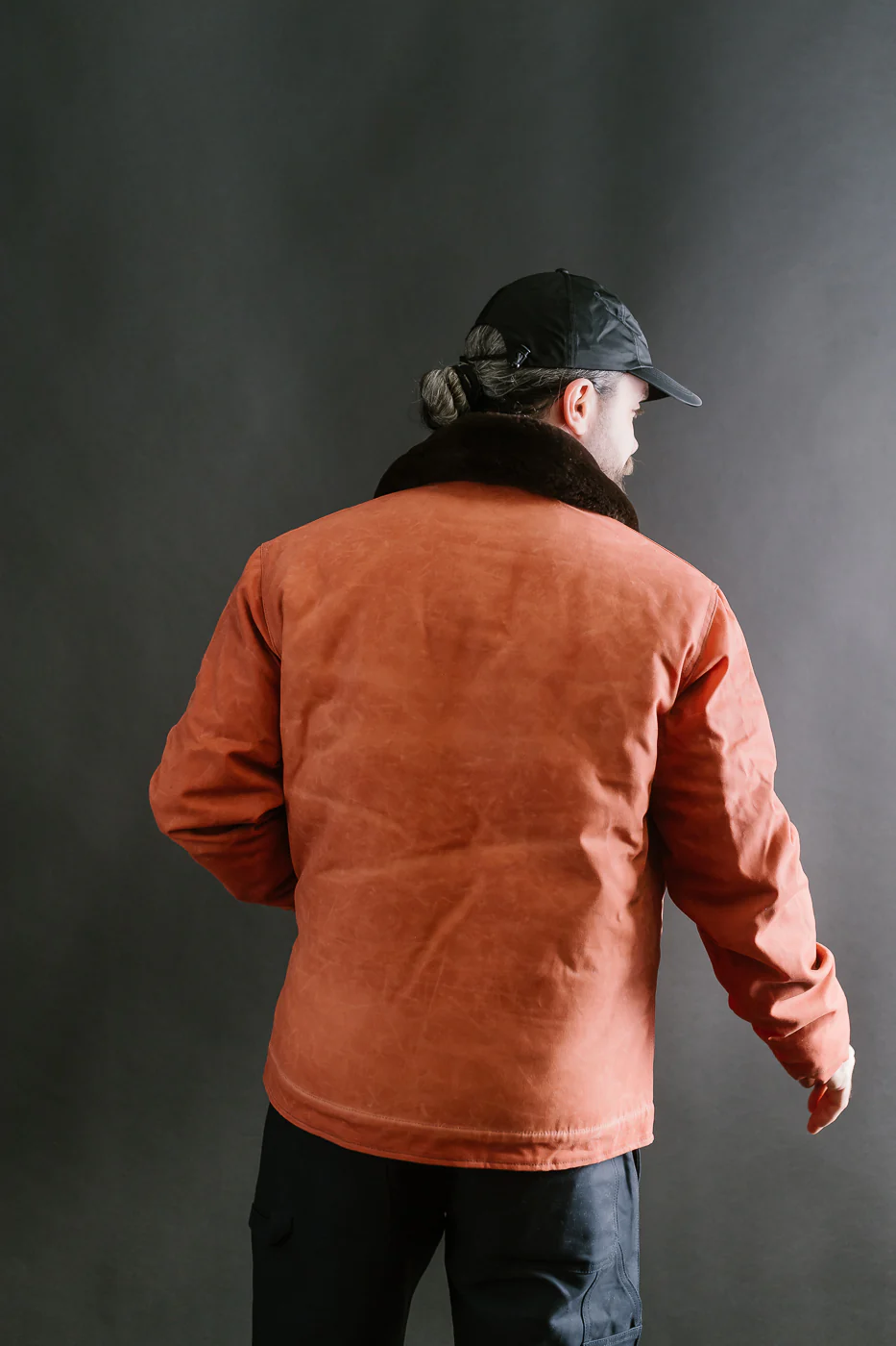 N-1 Deck Jacket - Burnt Orange, Brown - Image 12