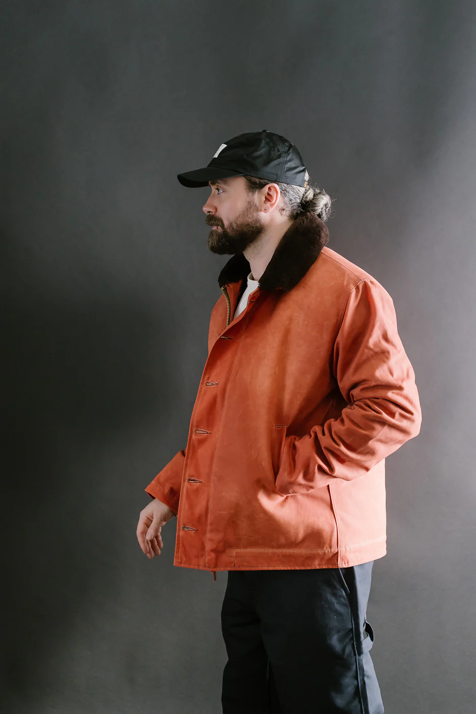 N-1 Deck Jacket - Burnt Orange, Brown - Image 14