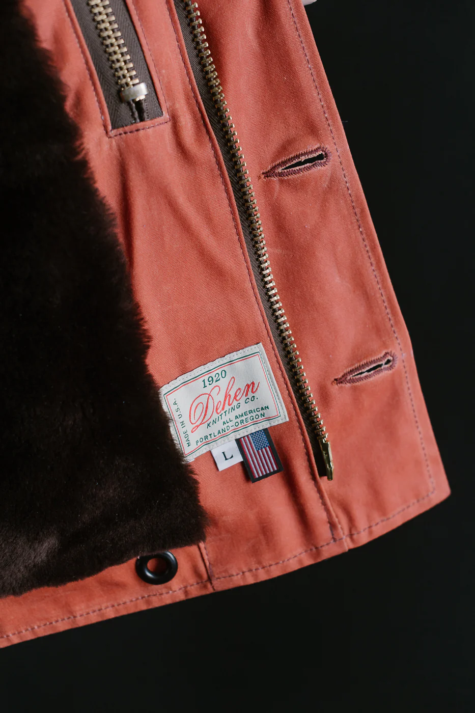 N-1 Deck Jacket - Burnt Orange, Brown - Image 17