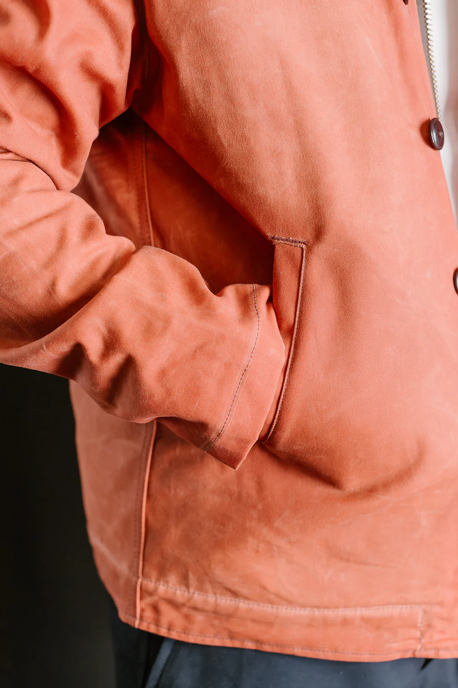 N-1 Deck Jacket - Burnt Orange, Brown - Image 19