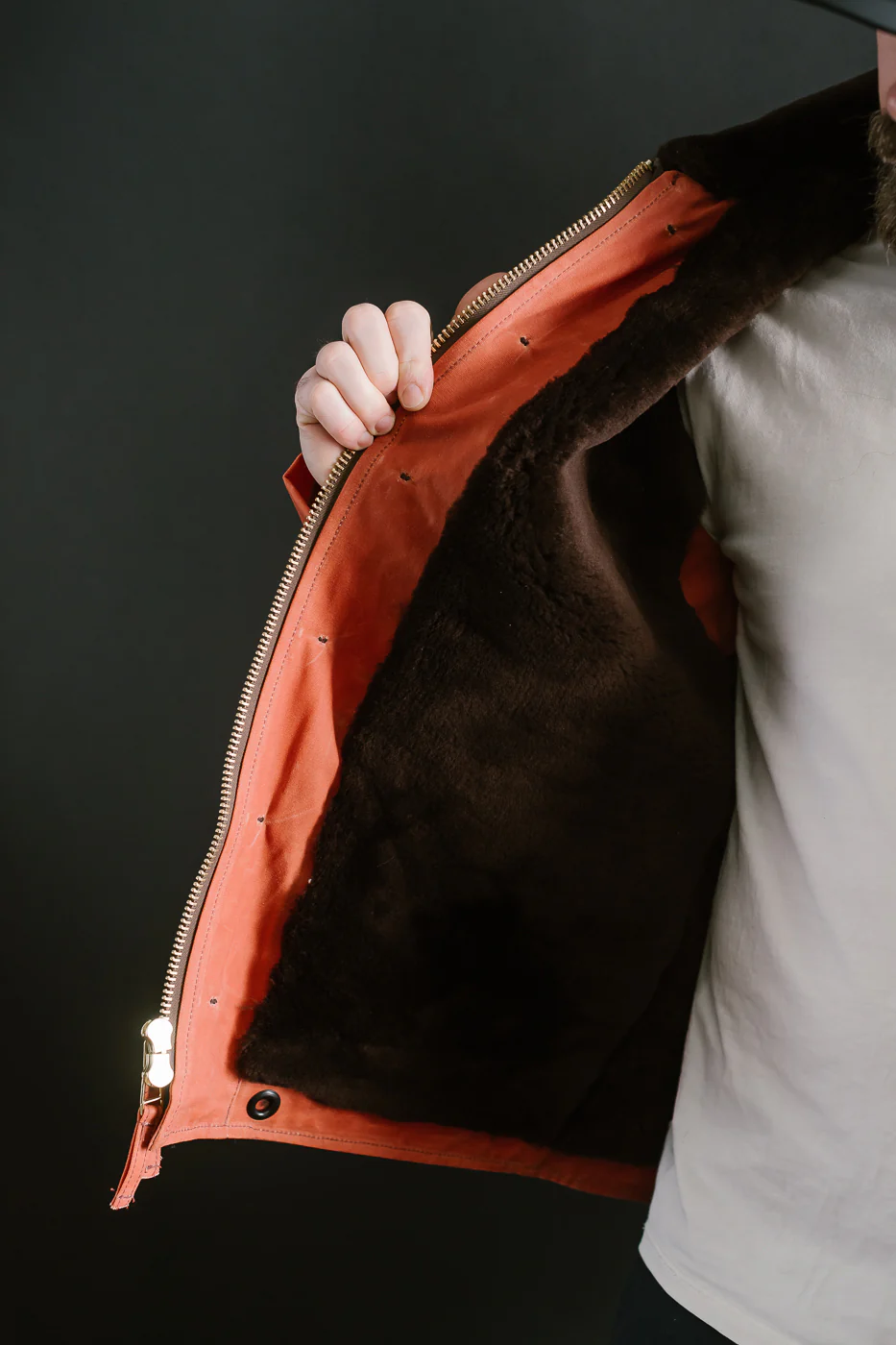 N-1 Deck Jacket - Burnt Orange, Brown - Image 21