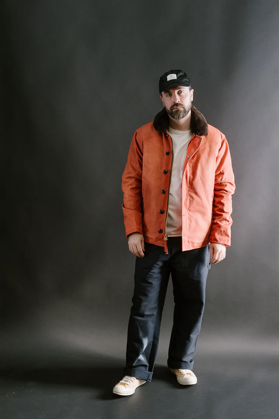 N-1 Deck Jacket - Burnt Orange, Brown - Image 6
