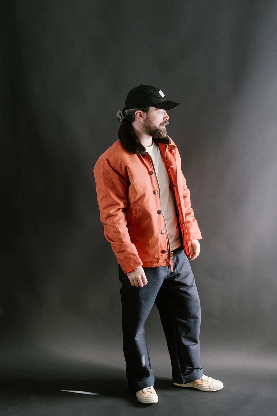 N-1 Deck Jacket - Burnt Orange, Brown - Image 7