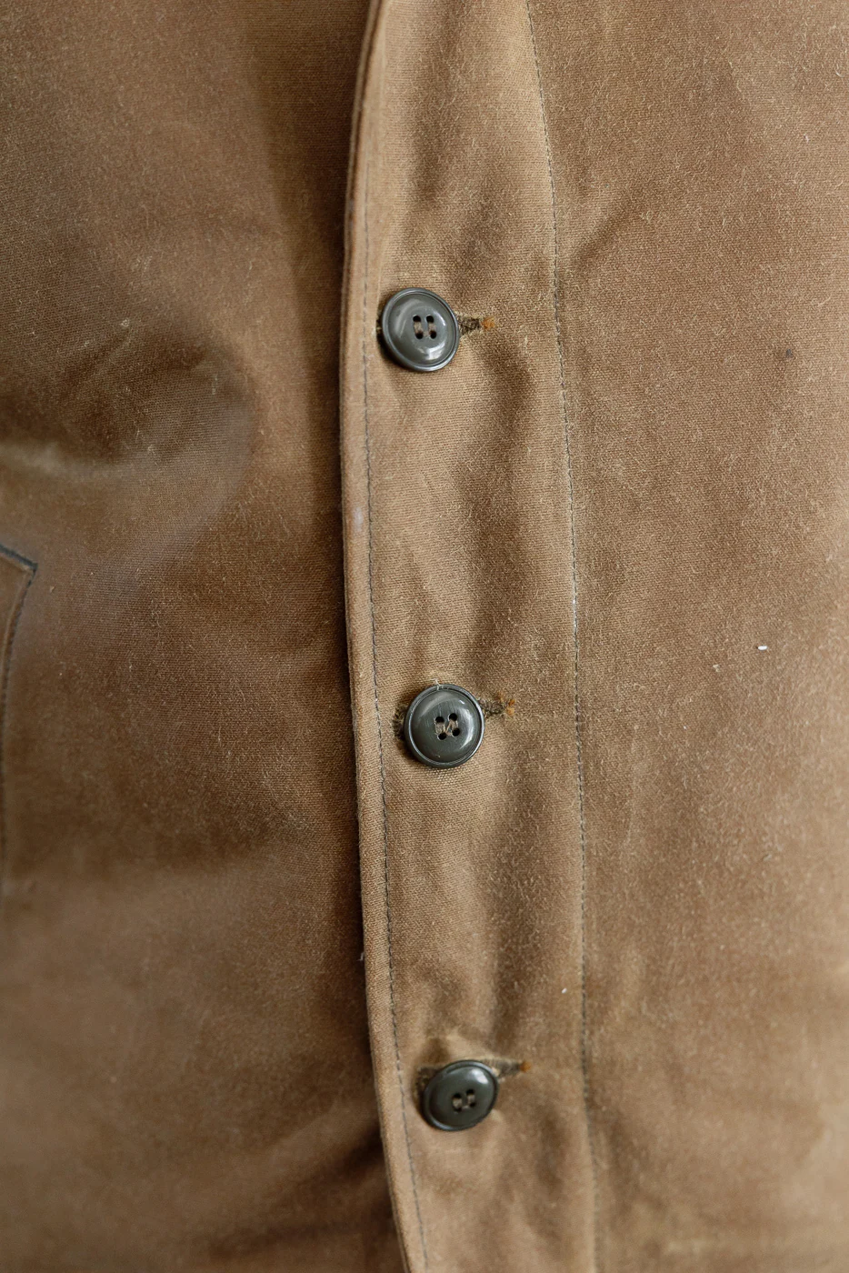 N-1 Waxed Deck Jacket - Hardtack, Grey - Image 23