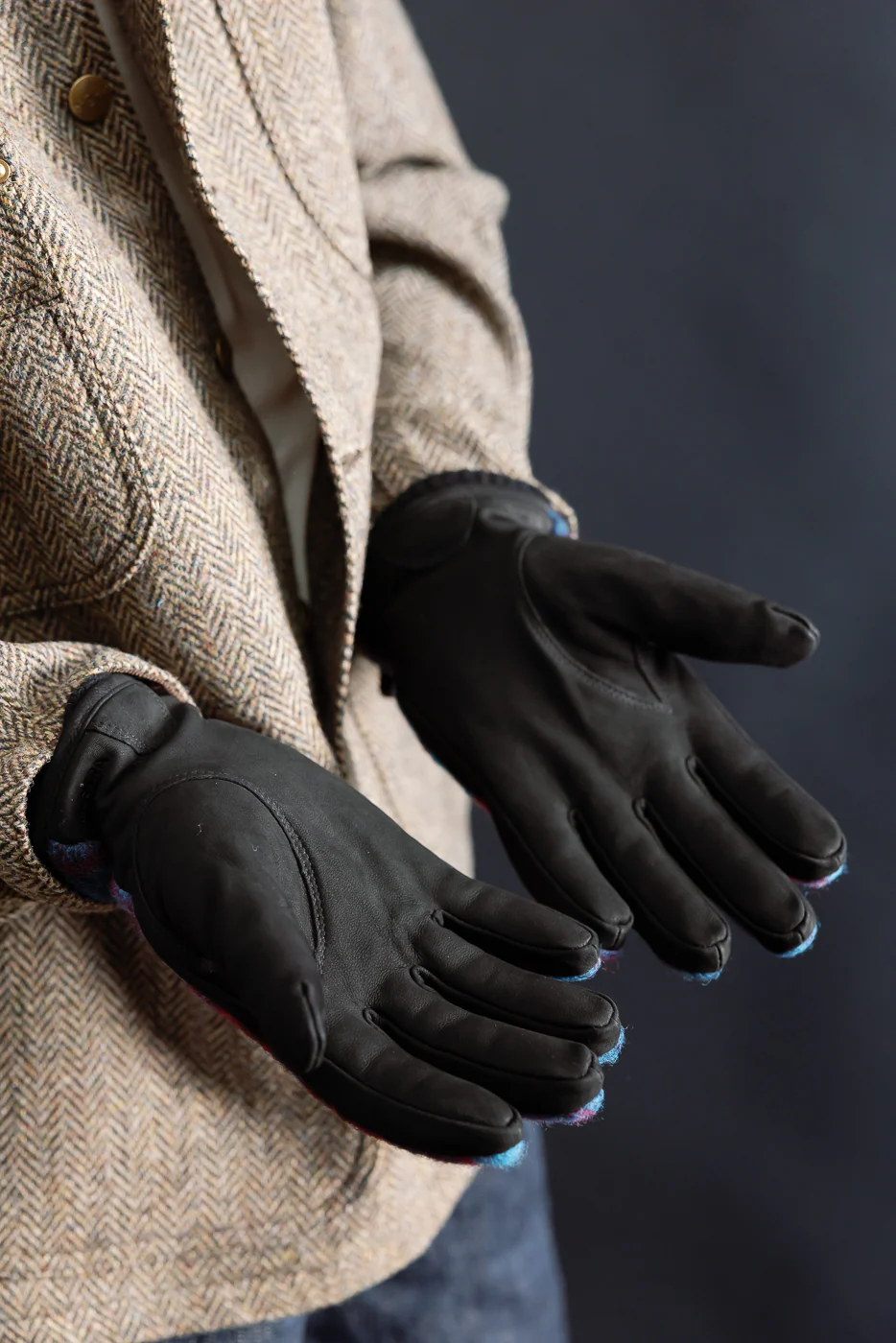Noah Glove - Navy, Multi - Image 6
